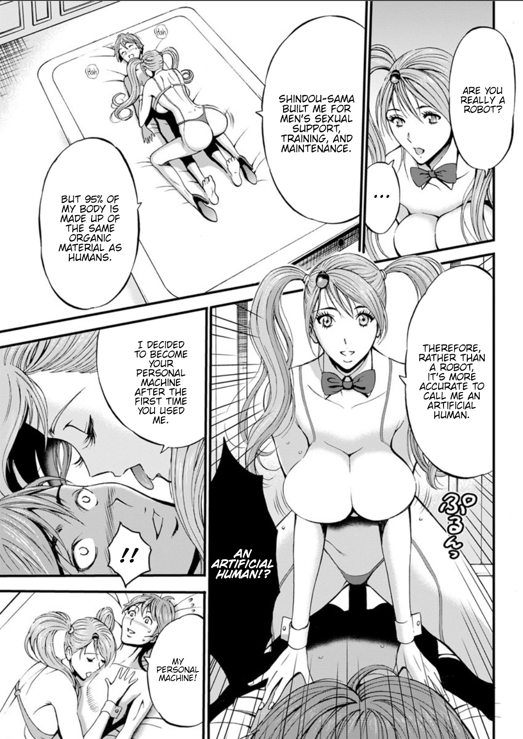 Hentai Manga Comic-The Otaku In 2200 A.D.-Read-279